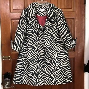 3 Sisters Zebra Coat